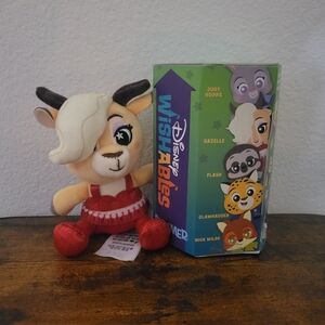 Disney Wishables Gazelle Plush - Pink, Cream & Black